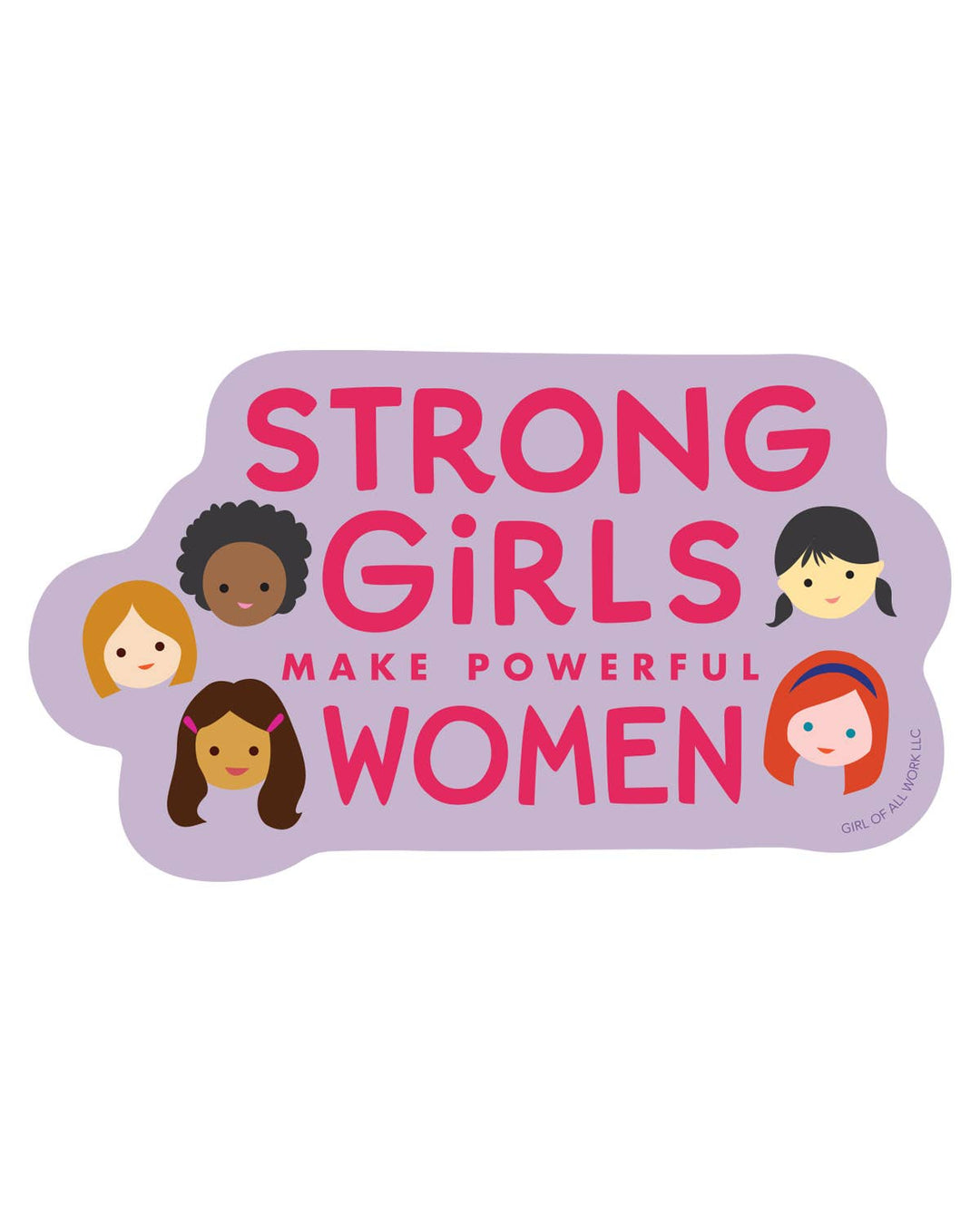 Girl Power Vinyl Sticker