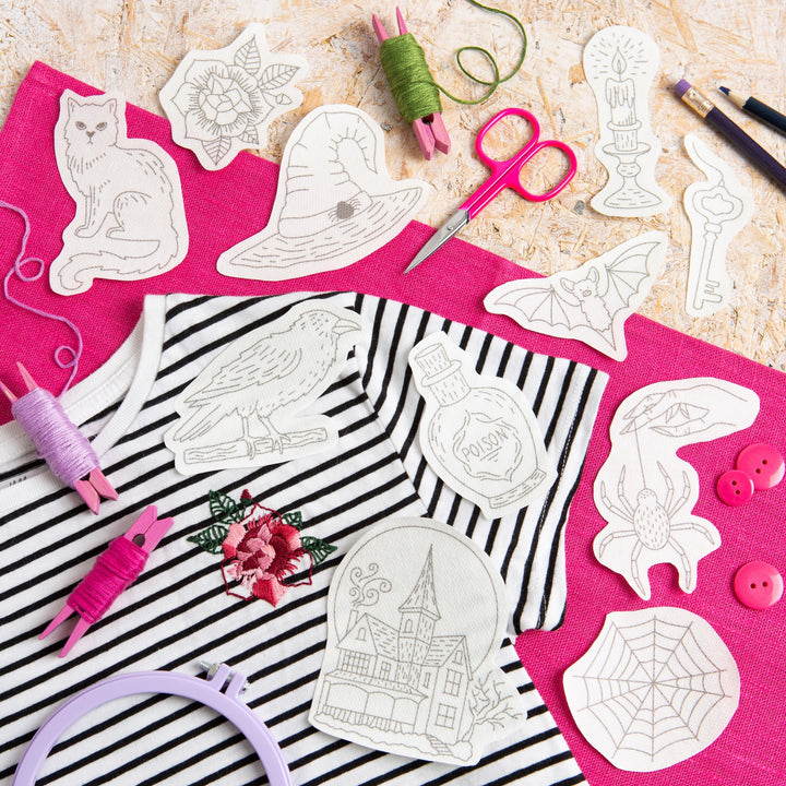 Gothic Tales Stick & Stitch Embroidery Patterns