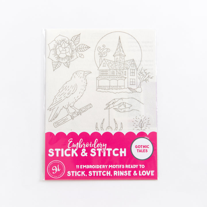 Gothic Tales Stick & Stitch Embroidery Patterns