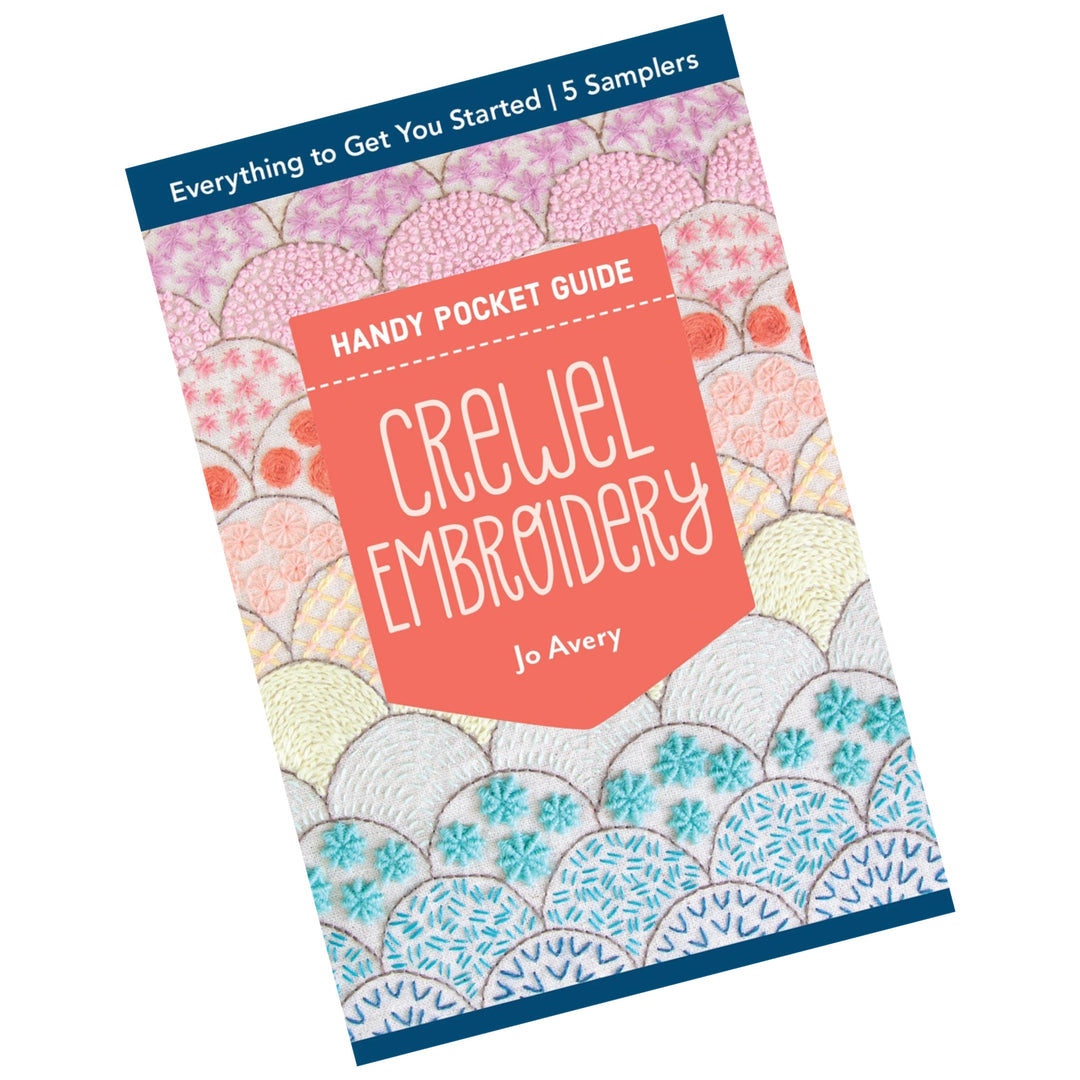 Handy Pocket Guide - Crewel Embroidery by Jo Avery