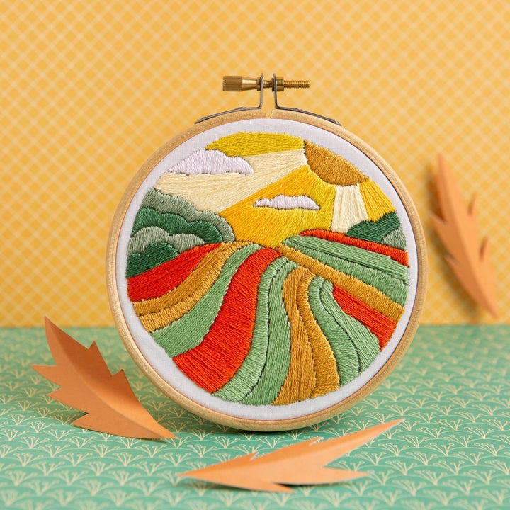 Harvest Time Mini Embroidery Kit