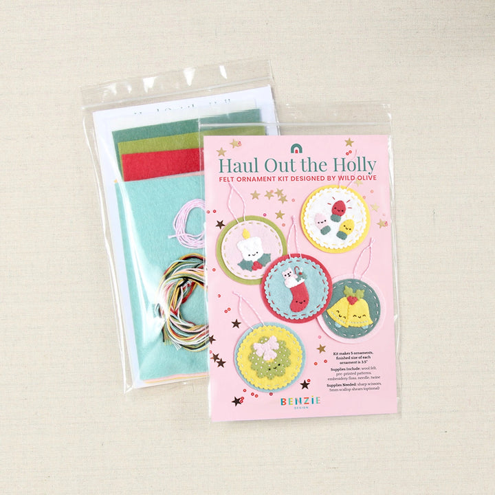 Haul Out the Holly Ornament Kit