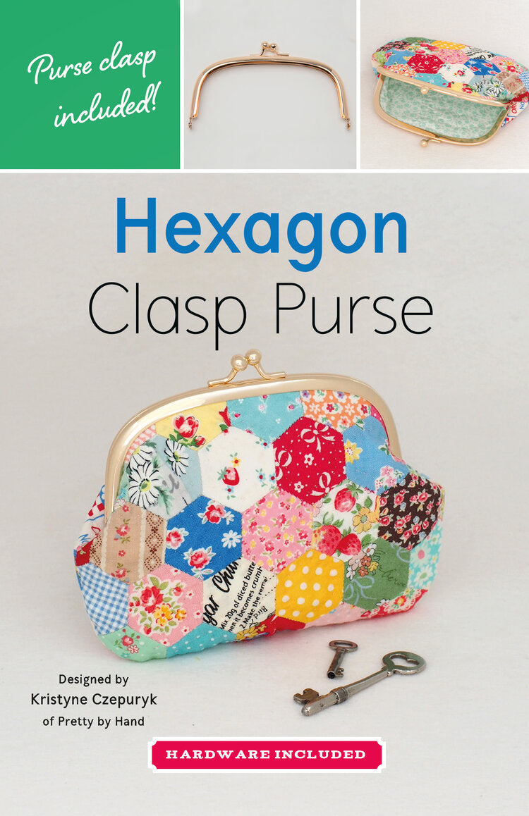 Hexagon Clasp Purse Pattern & Hardware