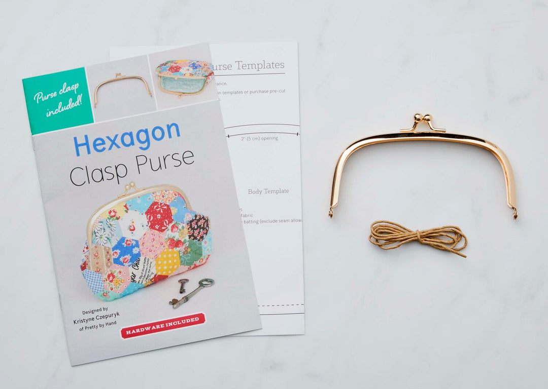 Hexagon Clasp Purse Pattern & Hardware