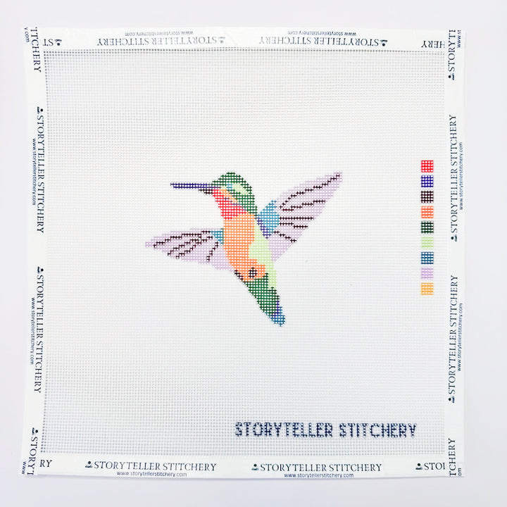 Modern Needlepoint Kit - Hummingbird