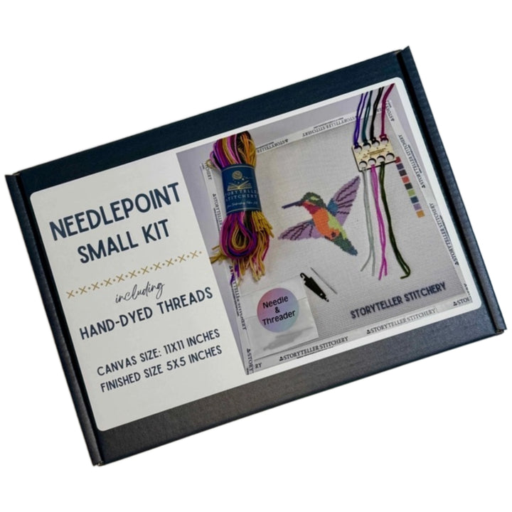 Modern Needlepoint Kit - Hummingbird