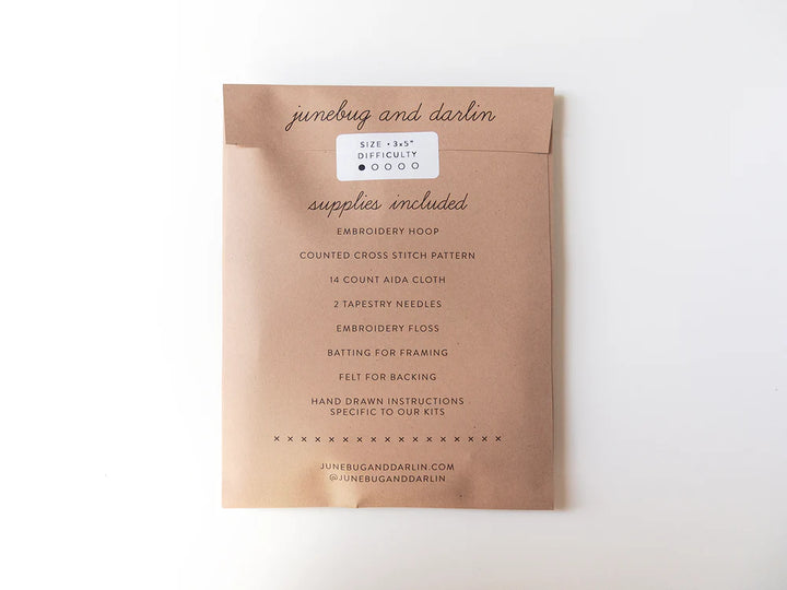 Raise Hell Cross Stitch Kit