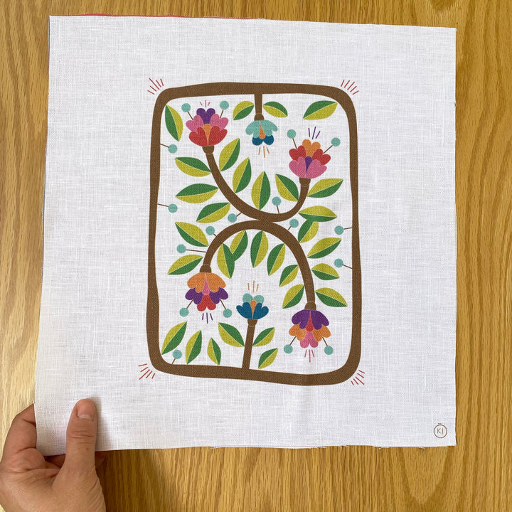 Modern Embroidery Kit - Aurora