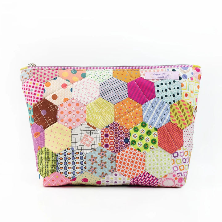 Hexi Zip Pouch Sewing Pattern