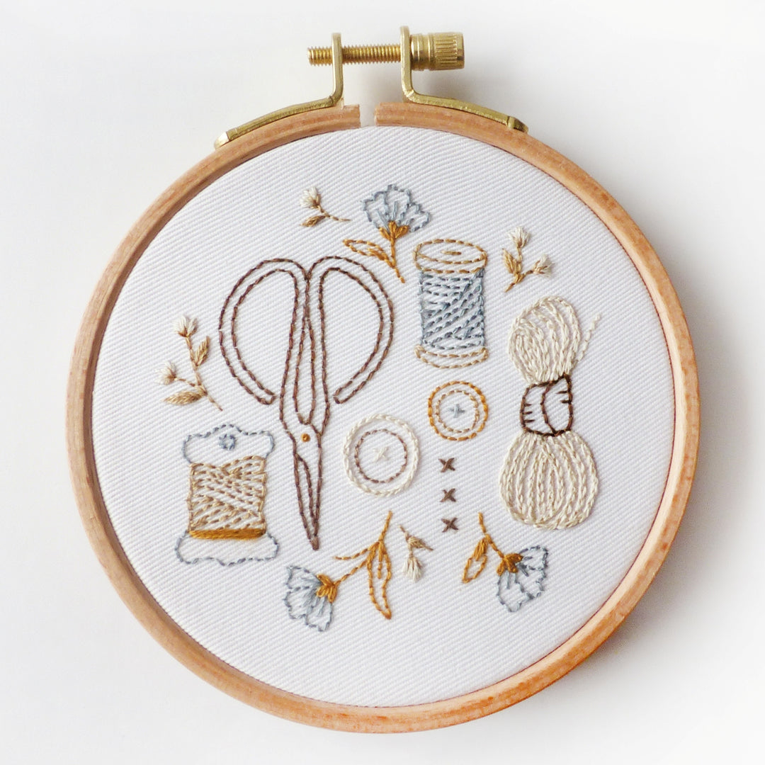 Knit & Stitch Embroidery Kit