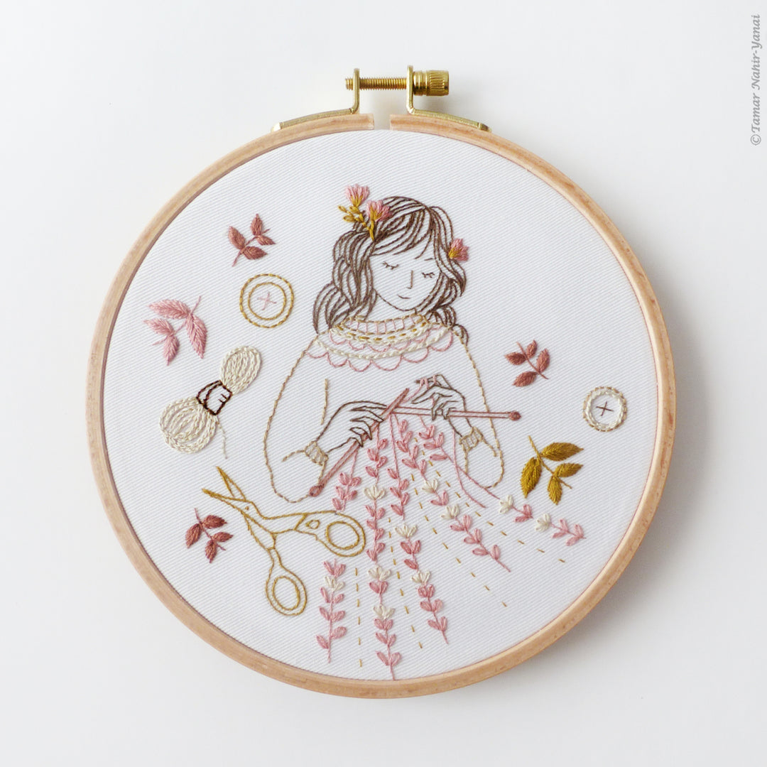 Knitted Dreams Embroidery Kit