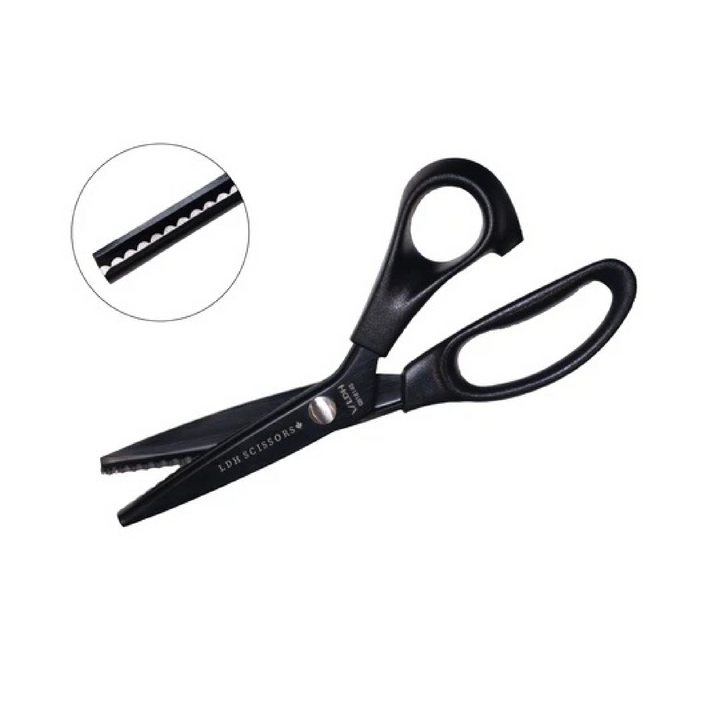 Midnight Lightweight Scalloped Pinking Shears