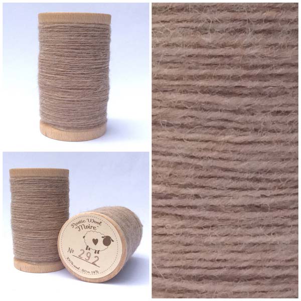 Rustic Pure Wool Thread - Lt Taupe (292)