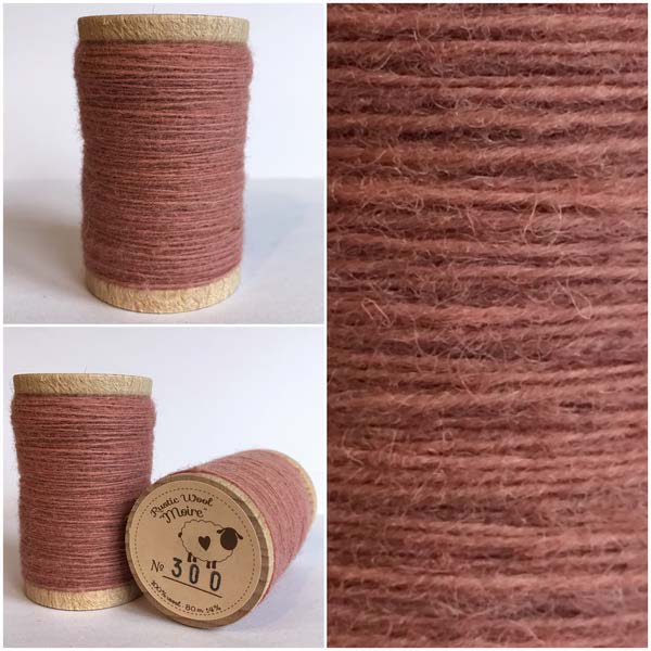 Rustic Pure Wool Thread - Dusty Rose (300)