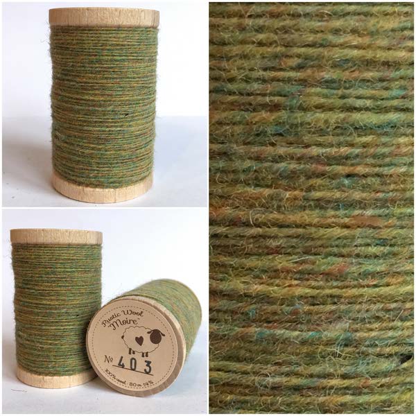 Rustic Pure Wool Thread - Heathered Meadow (403)