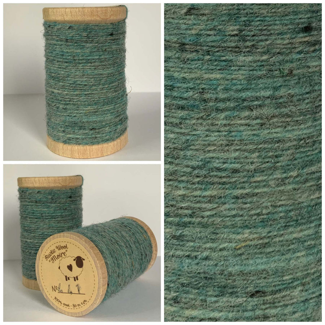 Rustic Pure Wool Thread - Seaglass (441)