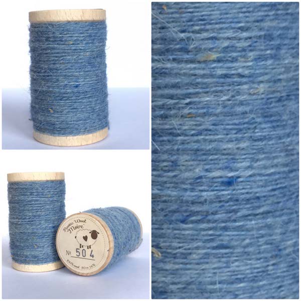 Rustic Pure Wool Thread - Sky Blue (504)