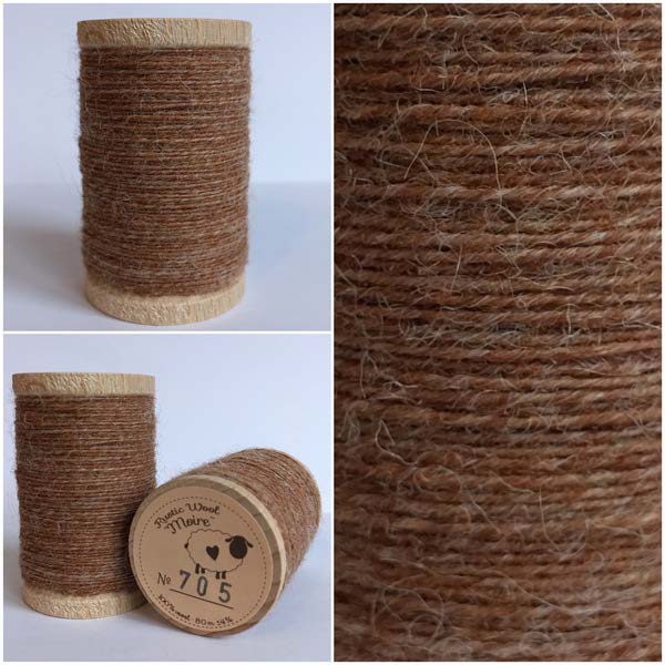 Rustic Pure Wool Thread - Caramel (705)