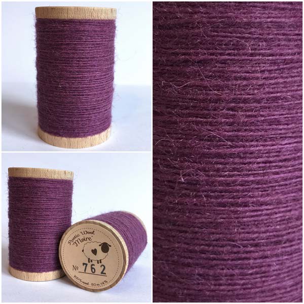 Rustic Pure Wool Thread - Purple Haze (762)