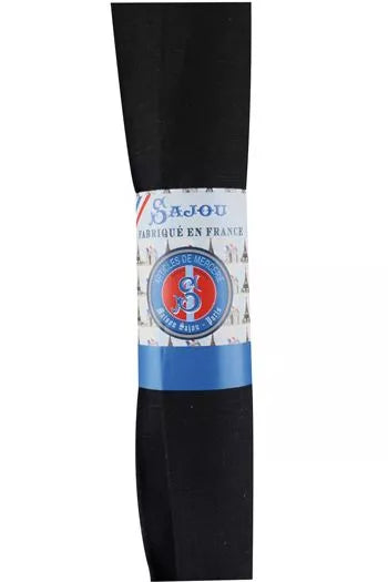 French Embroidery Linen - Black