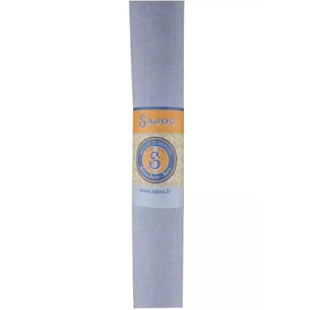 French Embroidery Linen - Sky Blue