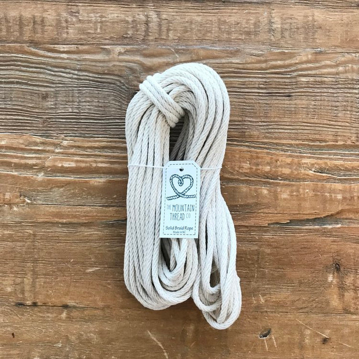 Natural Cotton Braid Rope (3/16")