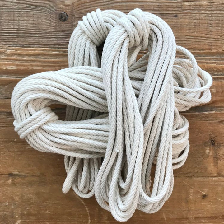 Natural Cotton Braid Rope (3/16")