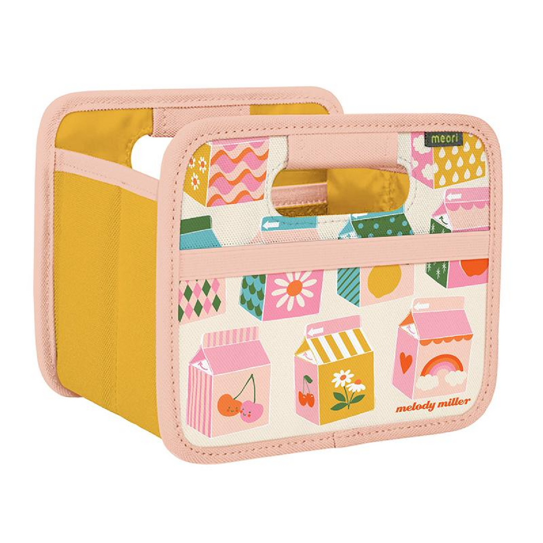 Mini Foldable Fabric Storage Box - Ruby Star Society Juice Boxes