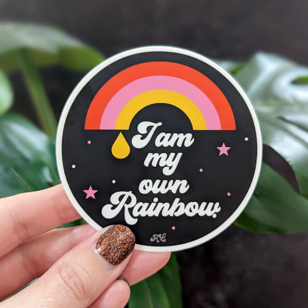 I am My Own Rainbow Vinyl Sticker