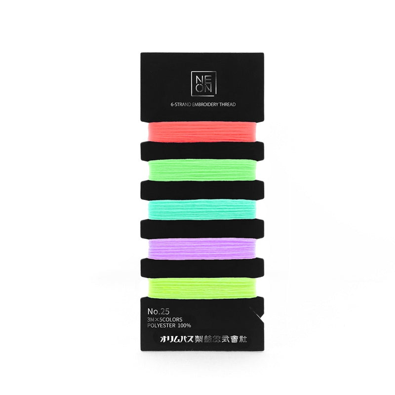 Olympus Neon Floss Set - Pastel (#3)