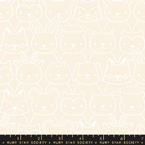 Ruby Star Society Woodland Park - Neutral Cute Animals (RS1082 11)