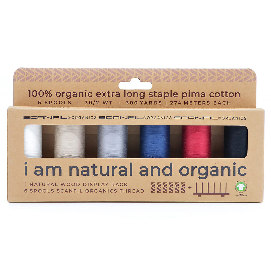 Organic Cotton Sewing Thread Set - Neutrals (30/2wt)