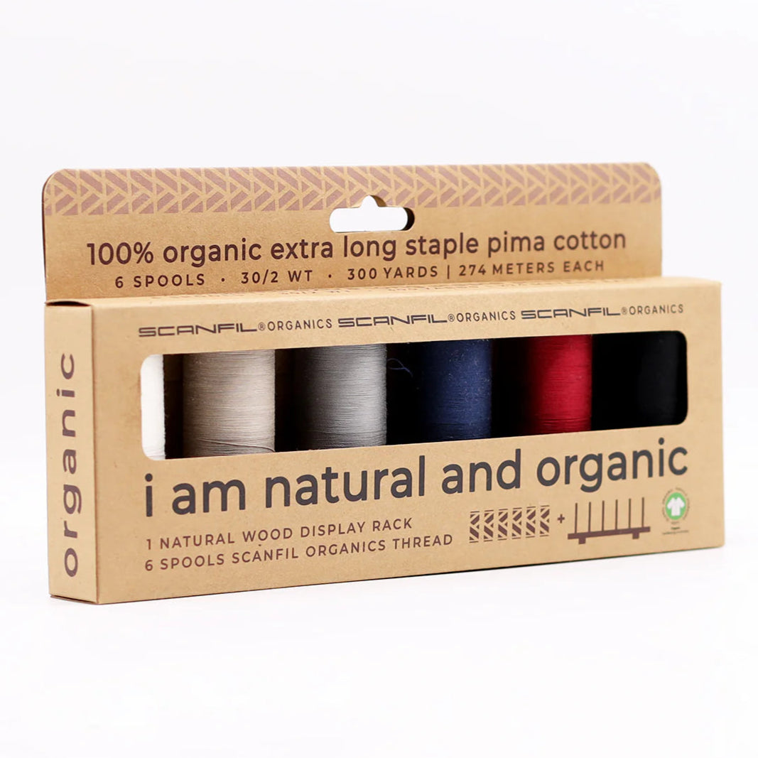Organic Cotton Sewing Thread Set - Neutrals (30/2wt)