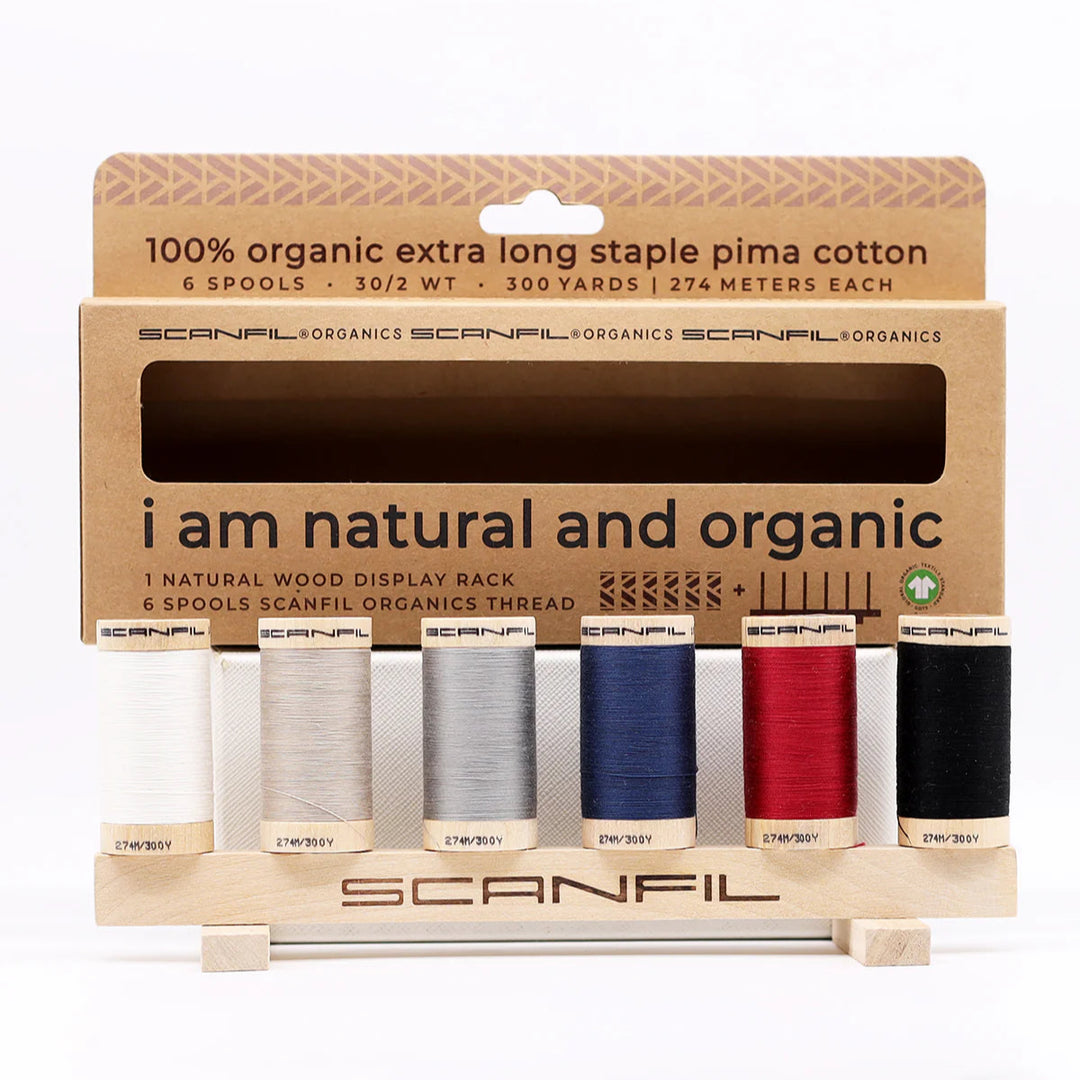 Organic Cotton Sewing Thread Set - Neutrals (30/2wt)