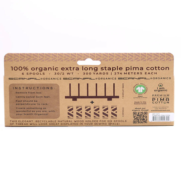 Organic Cotton Sewing Thread Set - Neutrals (30/2wt)