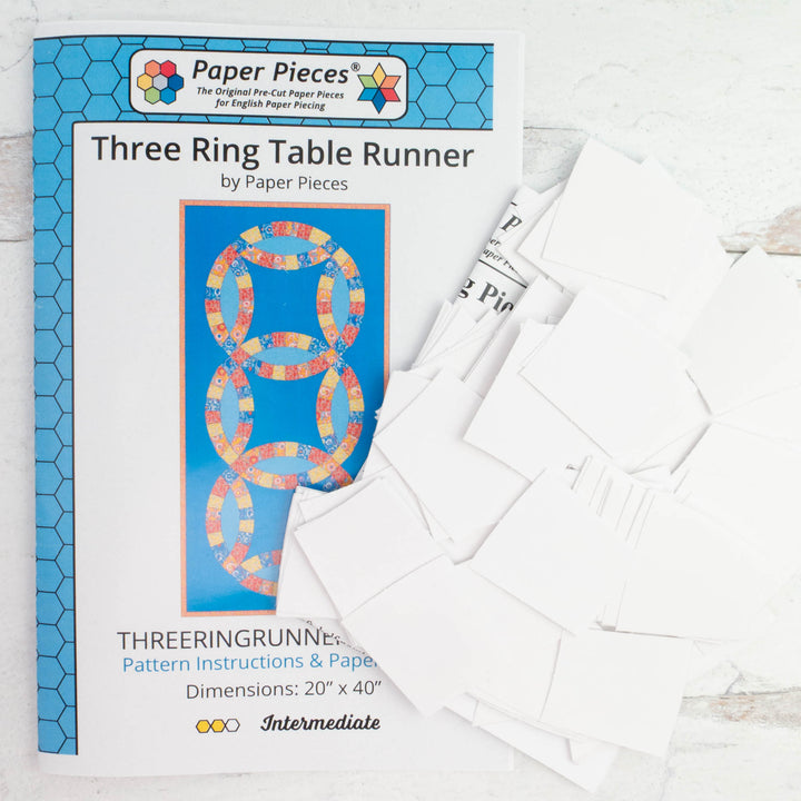 EPP Three Ring Table Runner (Pattern & Pieces)