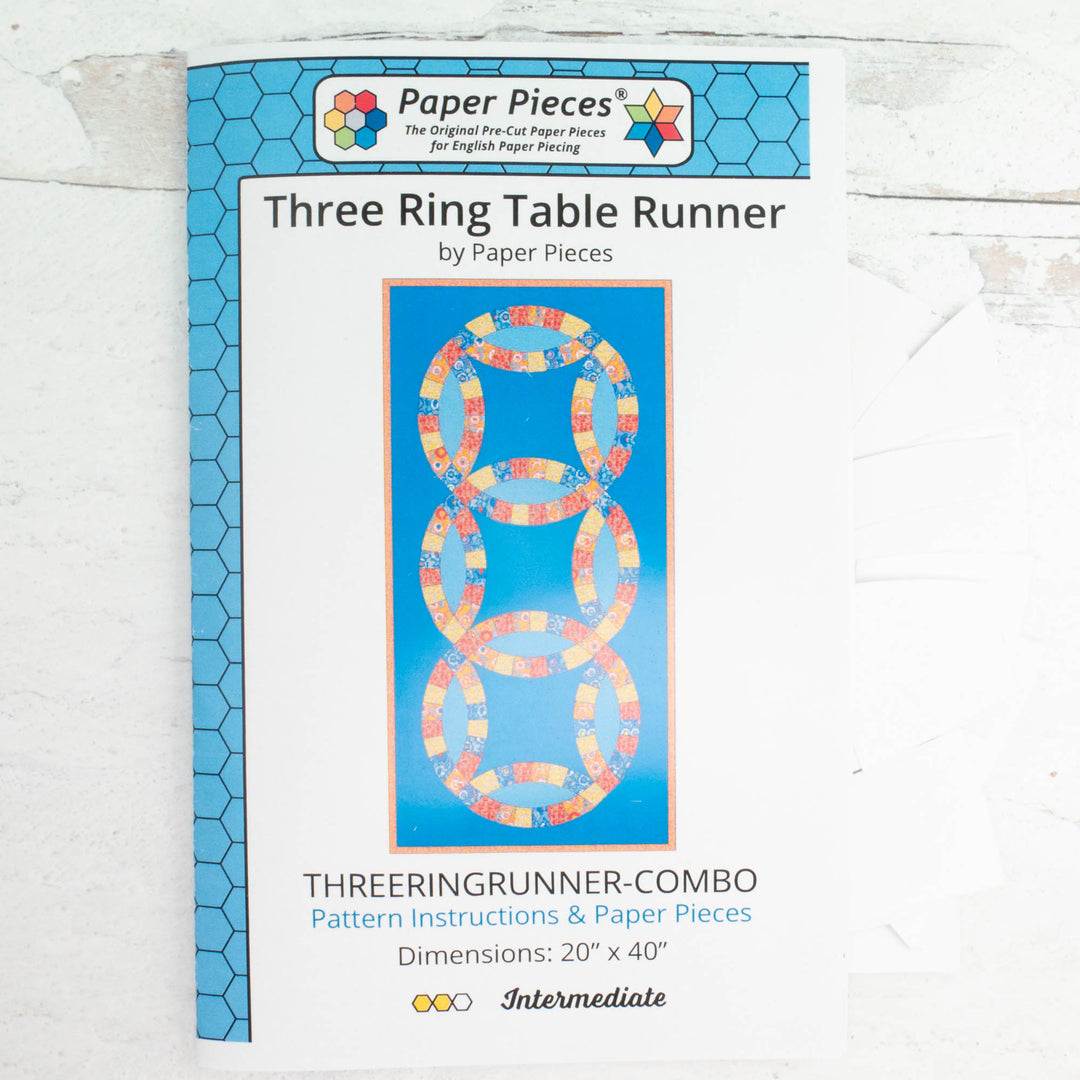 EPP Three Ring Table Runner (Pattern & Pieces)