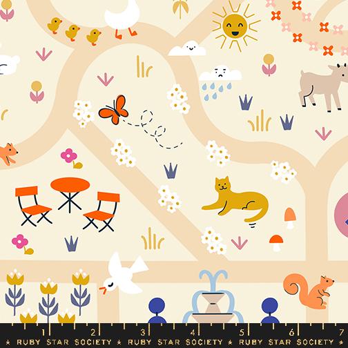 Ruby Star Society Woodland Park - Parchment Town (RS1080 11)