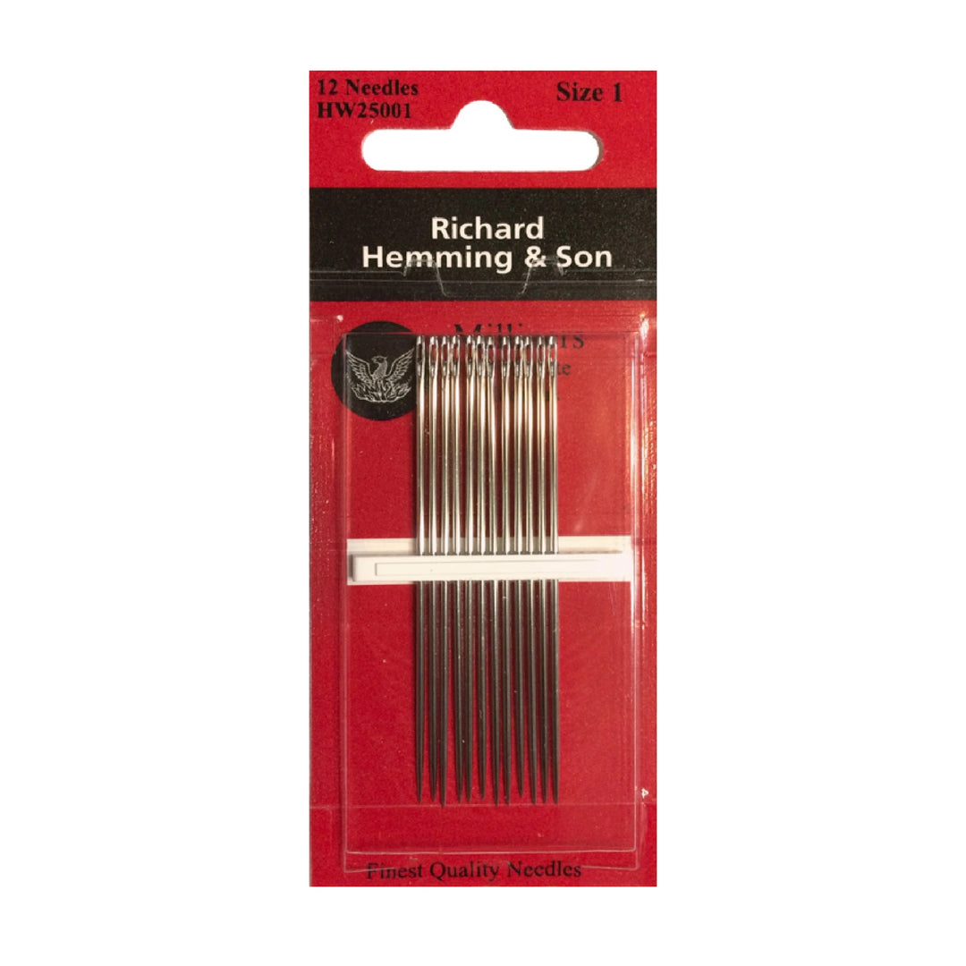 Milliner Needles Size No. 1