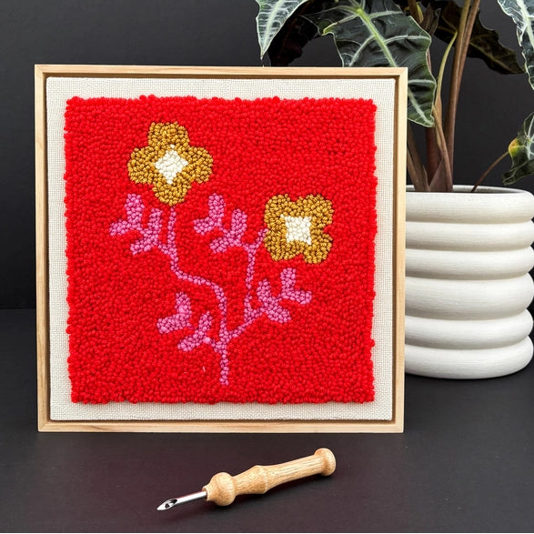 Ruby Star Society Punch Needle Frame Kit - Blossom by Rashida