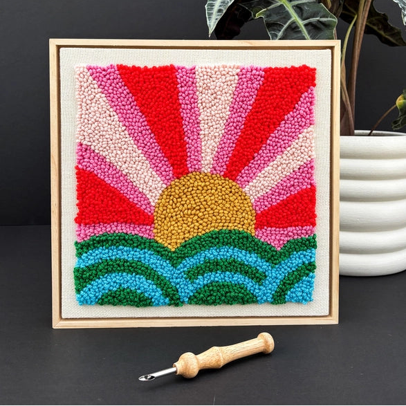 Ruby Star Society Punch Needle Frame Kit - Rise & Shine by Melody