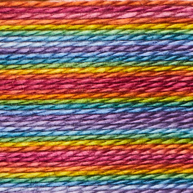 Tencel Thread Acorn Cache - Rainbow