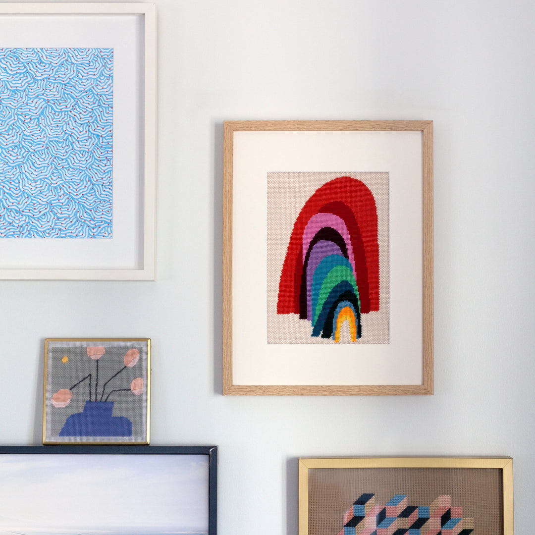 From the Other Side Rainbow Needlepoint Kit