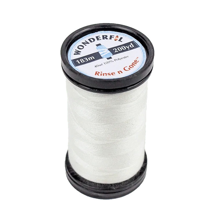 Rinse ‘n Gone – Water Soluble Thread