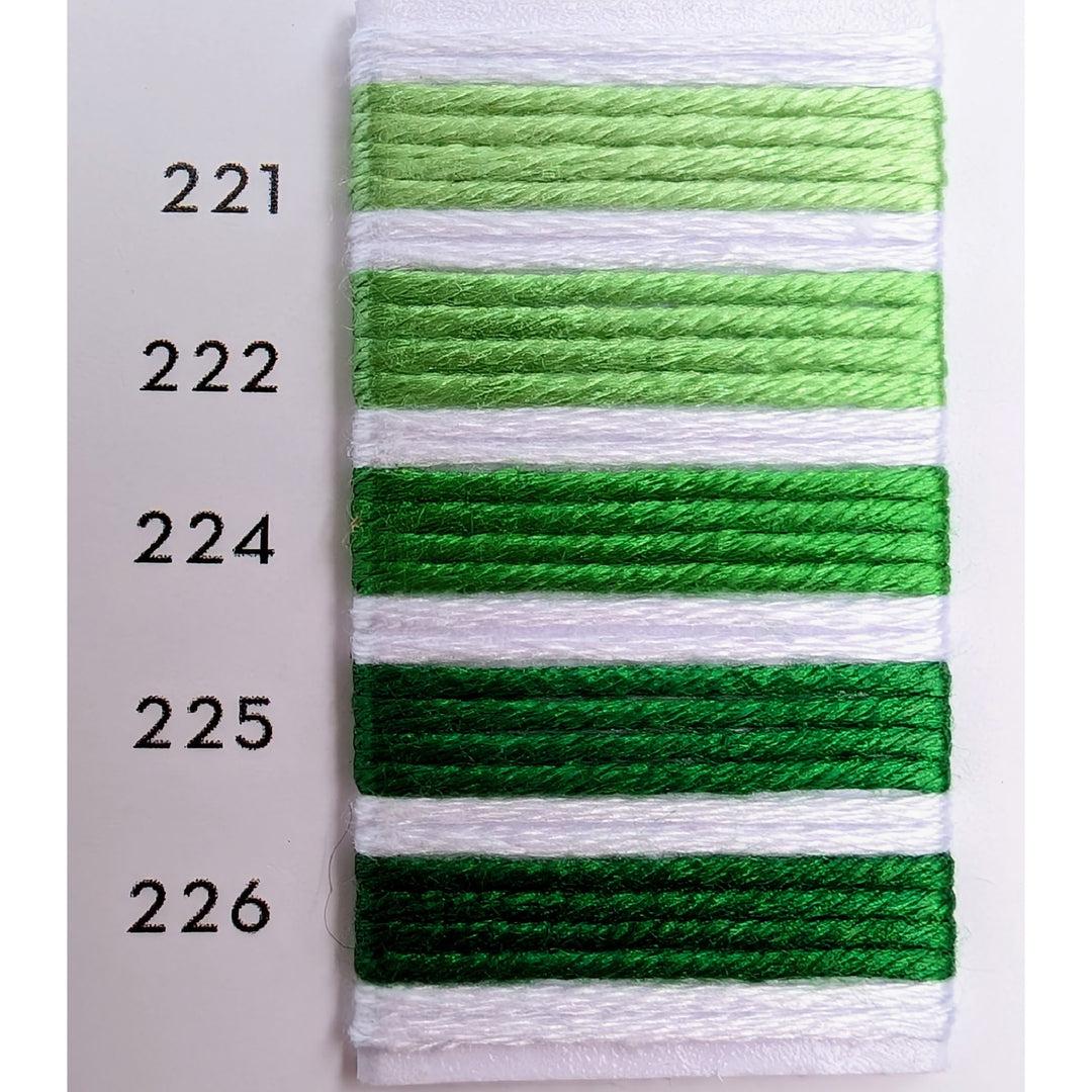 Soie d'Alger Silk Embroidery Thread - Cool Yellow Green