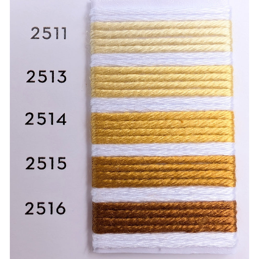Soie d'Alger Silk Embroidery Thread - Cuivre (Extra Yellow)