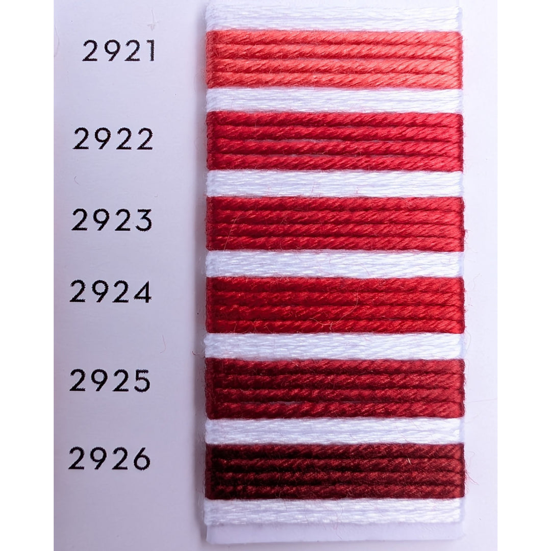 Soie d'Alger Silk Embroidery Thread - Rouge Ancien (Extra Red)