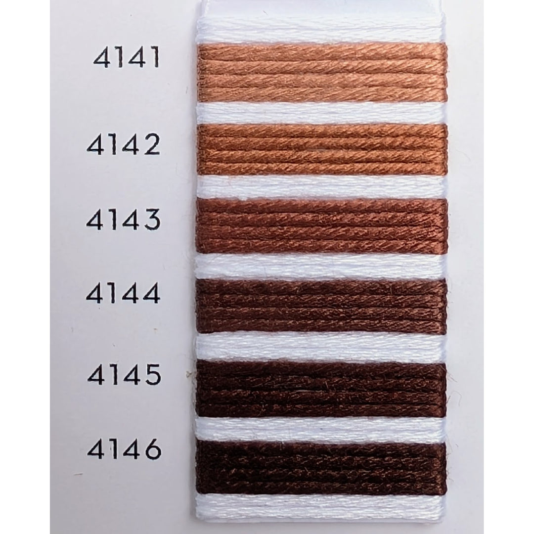 Soie d'Alger Silk Embroidery Thread - Browns