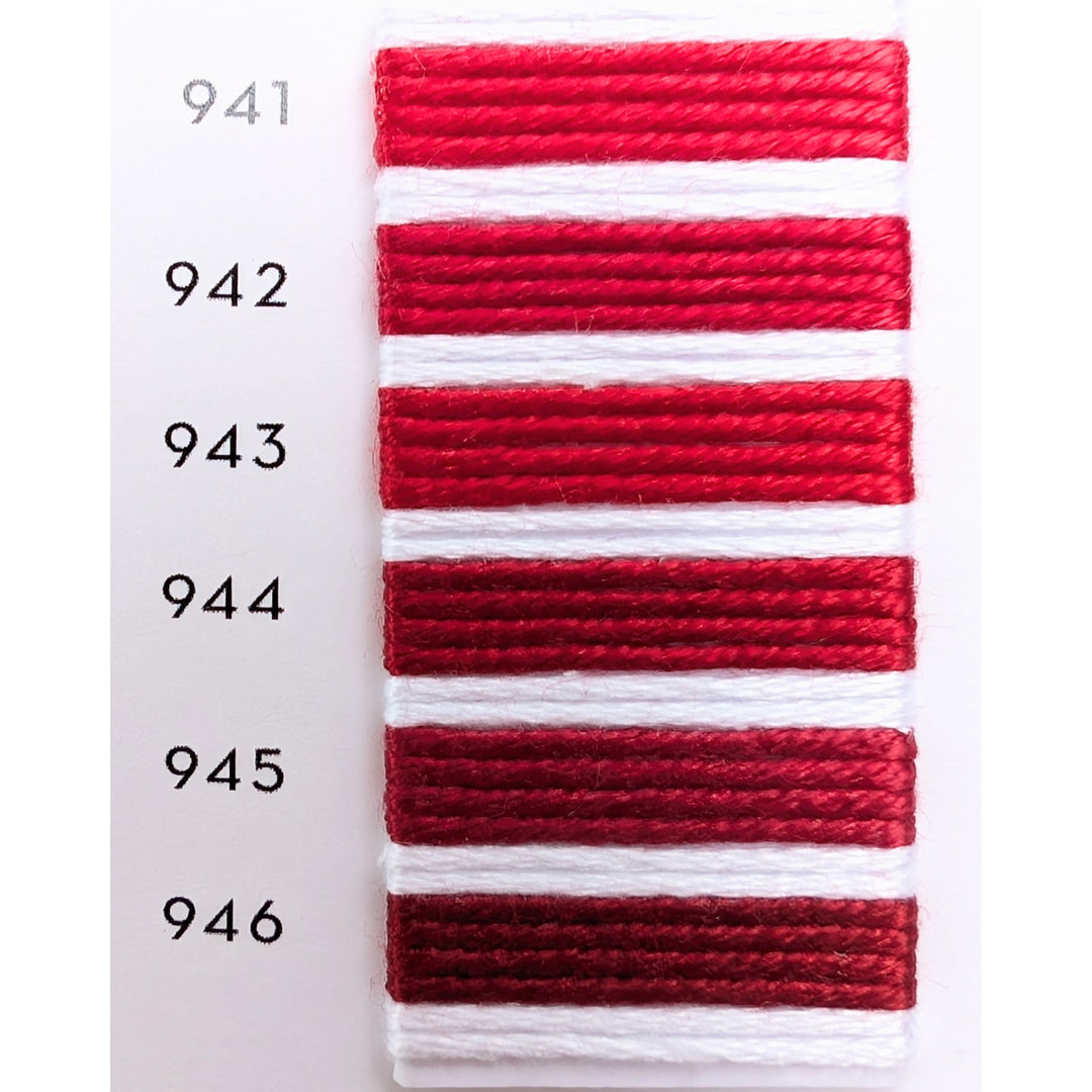 Soie d'Alger Silk Embroidery Thread - Grenat