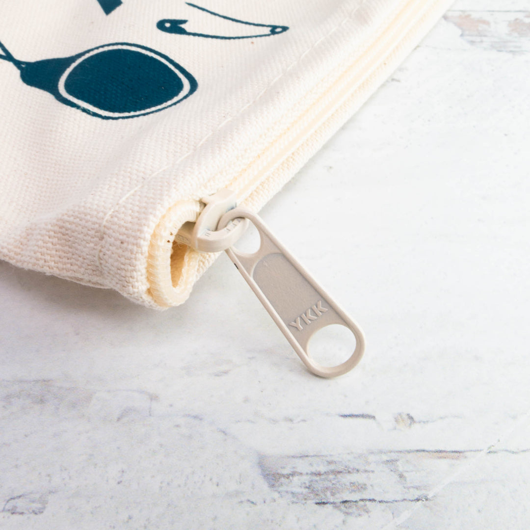 Snuggly Monkey Double Sided Project Bag